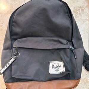 Herschel Supply Company Pop Quiz Black and Tan Backpack